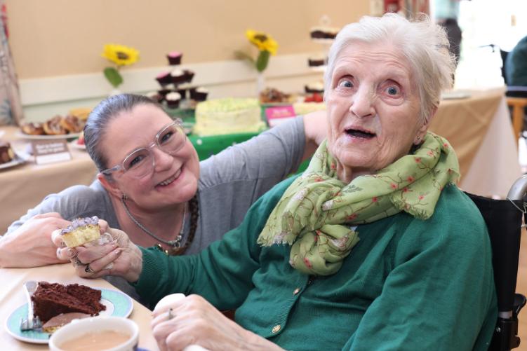 Ashbourne Court, Andover, Macmillan Coffee Morning