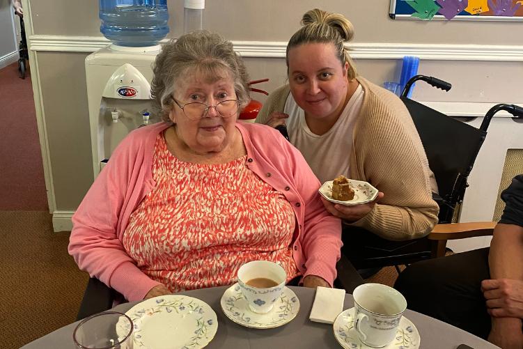 Brockwell Court Care Home, Consett, Macmillan Coffee Morning