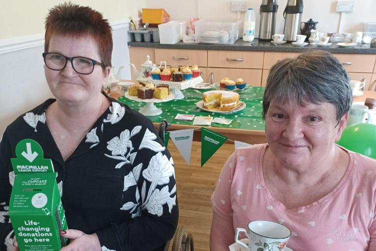 Riverside Court Care Home, Maryport, Macmillan Coffee Morning