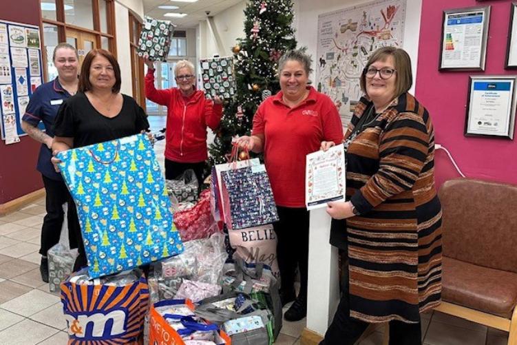 Bishopsmead Lodge, Bristol, organised a Christmas present appeal