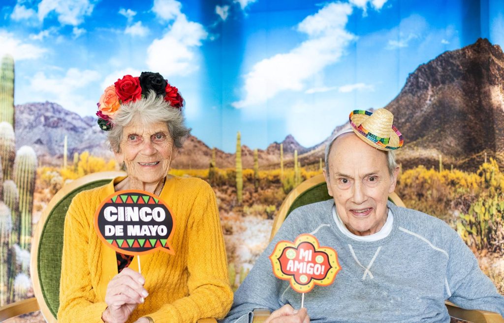 Residents celebrate Cinco de Mayo at Four Seasons Health Care Group