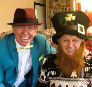 Emberbrook-St Patrick's Day Enjoying a St. Patrick's Day concert at Emberbrook Care Home